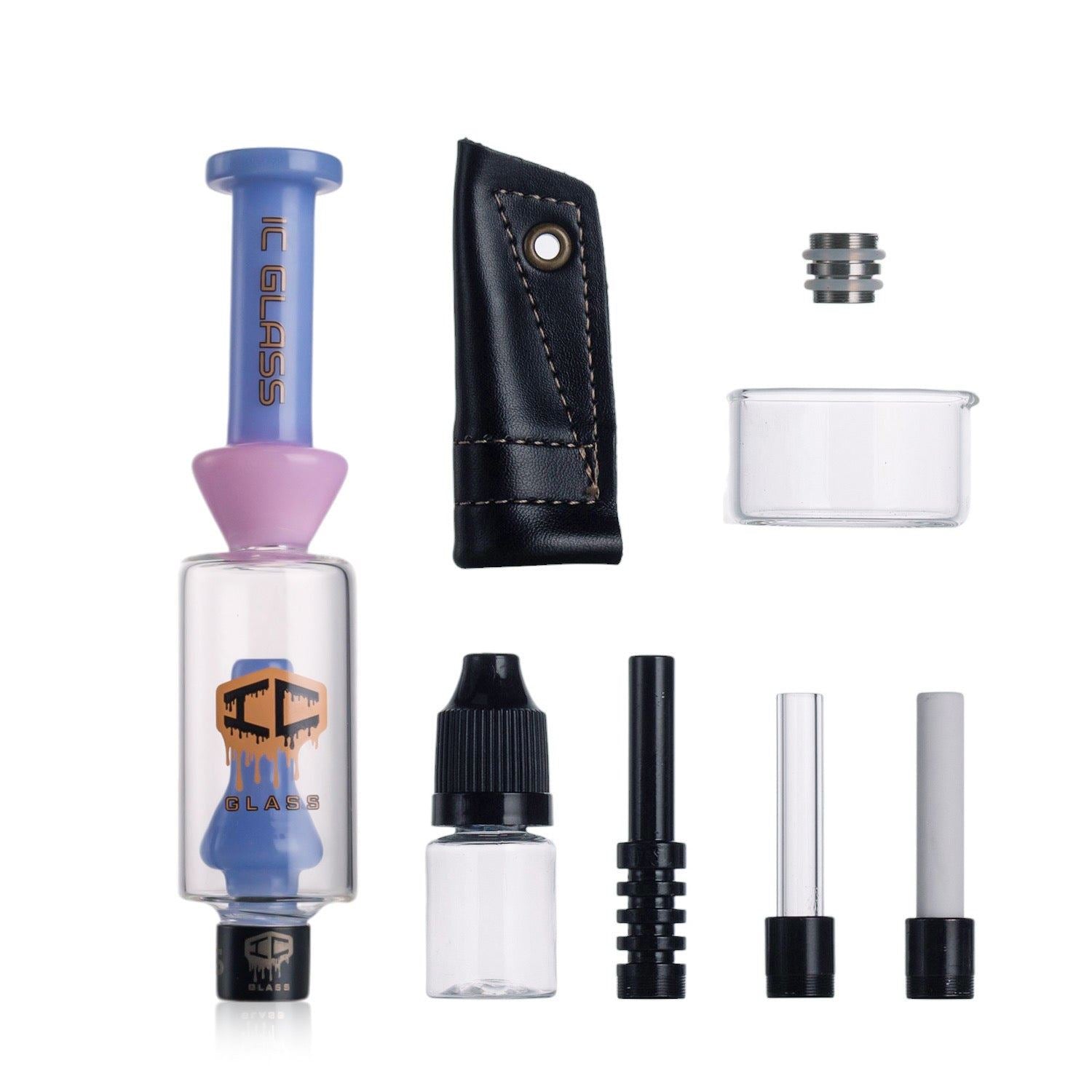 Vapor Wand | comes with 6 accessories & Adapter for HUNI BA  IC Glass - IC  GLASS