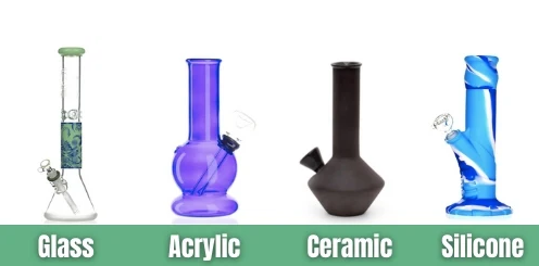The Benefits of Using Glass pipes vs. Other Materials (eg. silicone bong) for Smoking Accessories