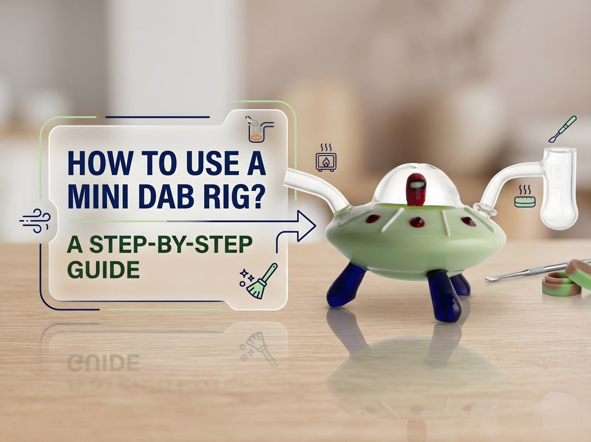 How to use a mini dab rig? A step-by-step guide