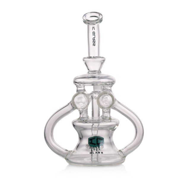 IC Glass - Premium Design Recycler with banger | ICRE1080