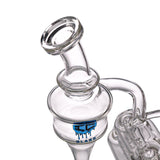IC Glass - Double Chamber with Conical Recycler | 9" Clear Glass