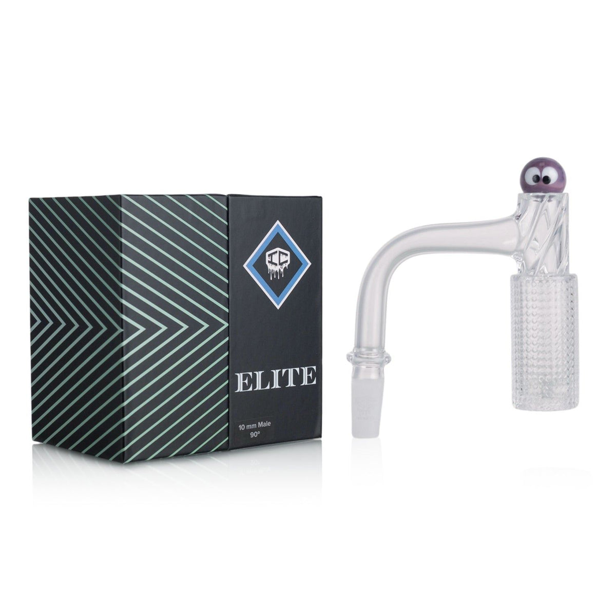 IC Quartz Elite 10mm 90° Quartz Banger – 5 Color Options