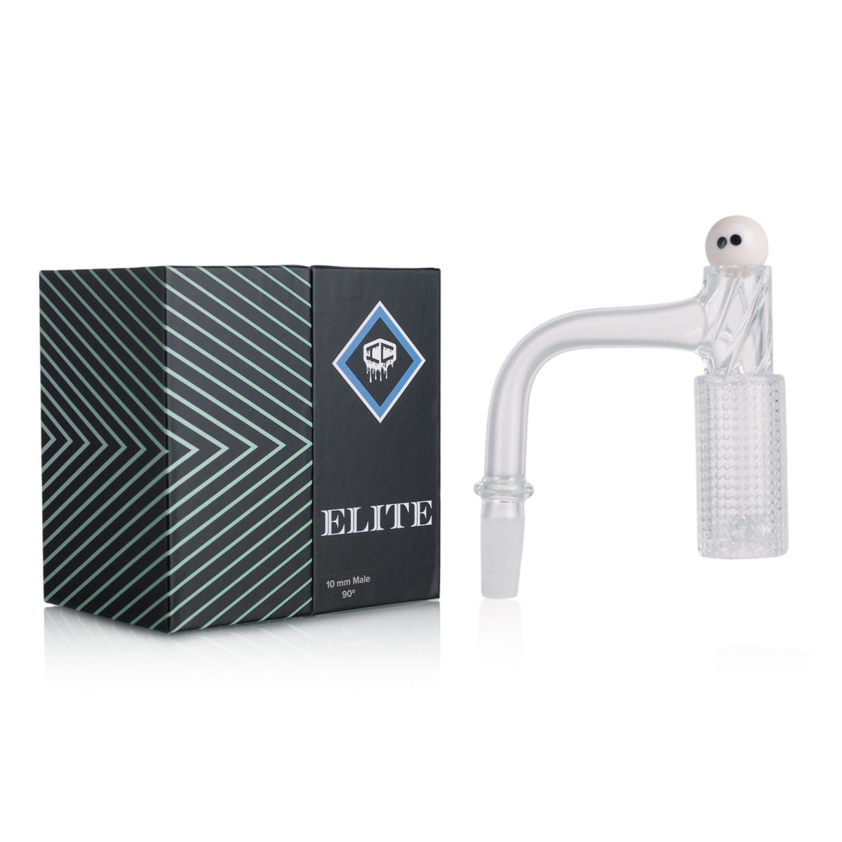IC Quartz Elite 10mm 90° Quartz Banger – 5 Color Options