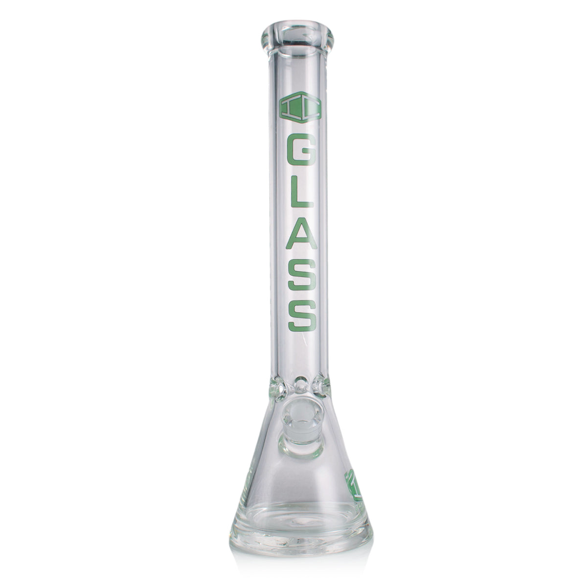 IC GLASS 18” Beaker Bong – 9MM Thick Glass Water Pipe with Heavy Base