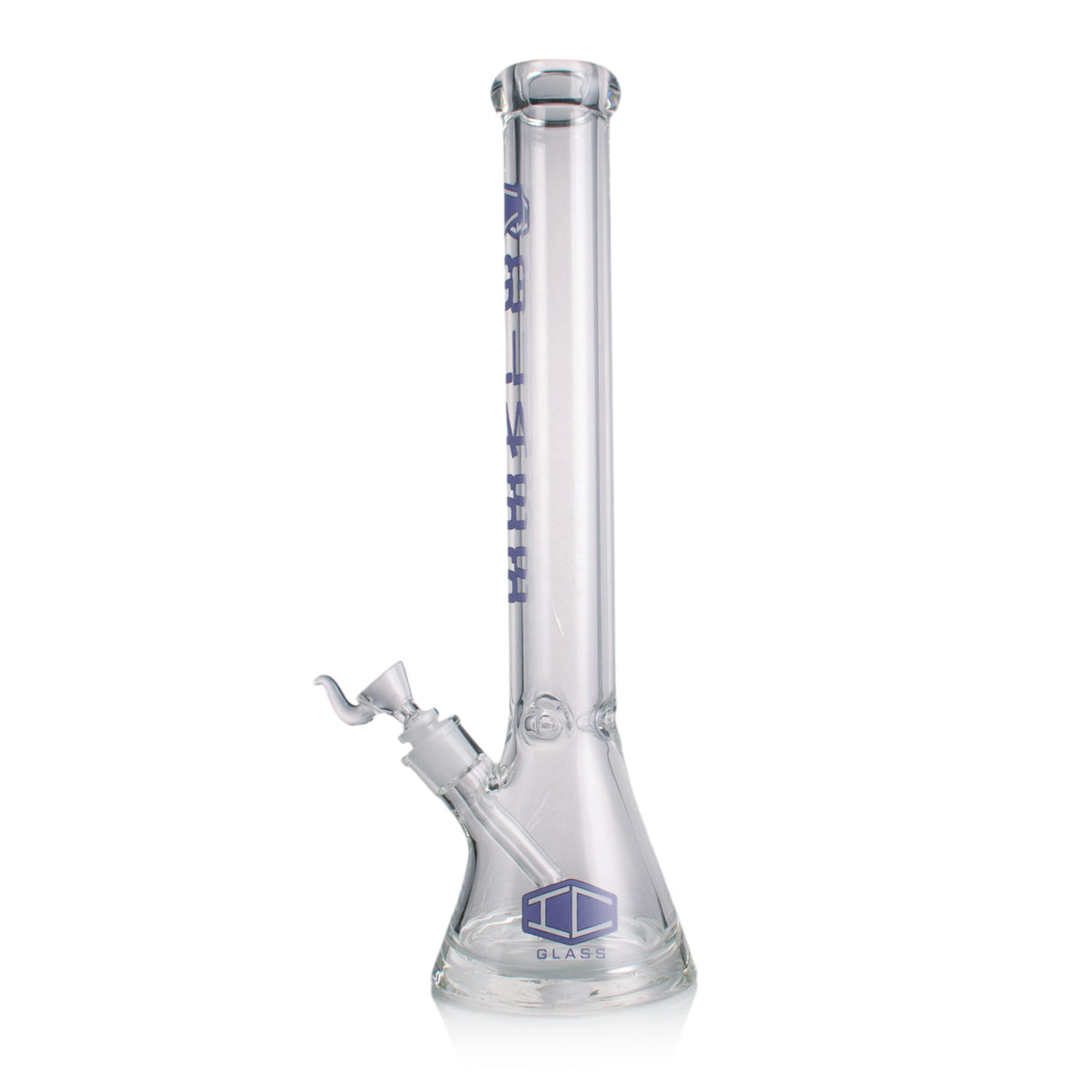 IC GLASS 18” Beaker Bong – 9MM Thick Glass Water Pipe with Heavy Base