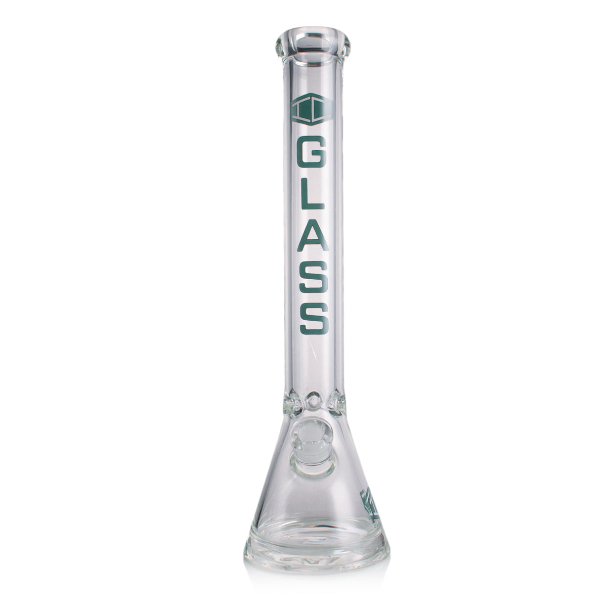 IC GLASS 18” Beaker Bong – 9MM Thick Glass Water Pipe with Heavy Base
