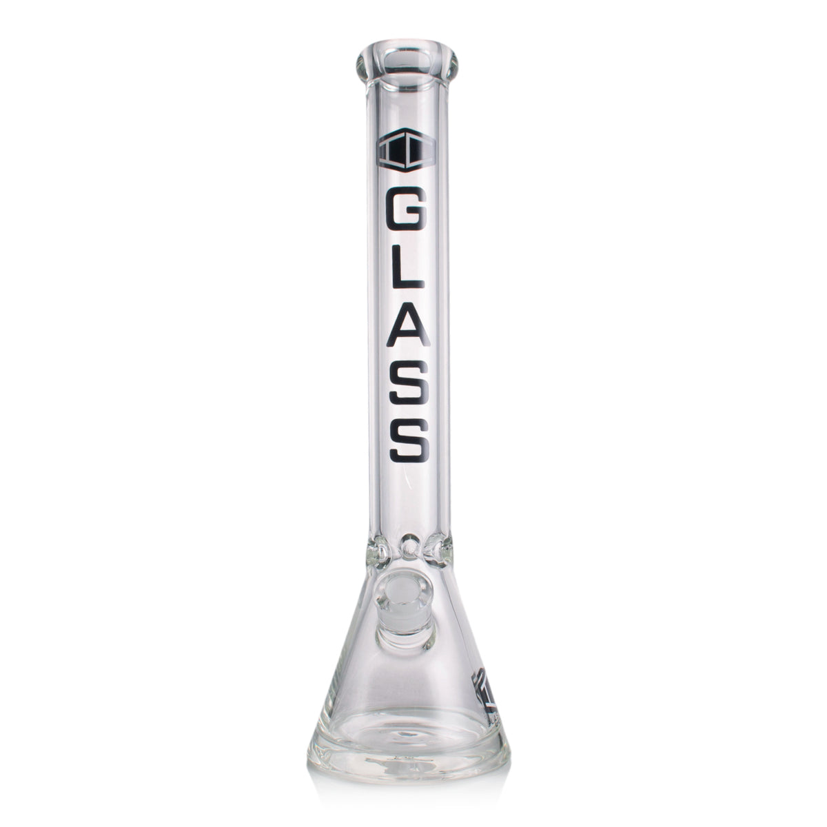 IC GLASS 18” Beaker Bong – 9MM Thick Glass Water Pipe with Heavy Base
