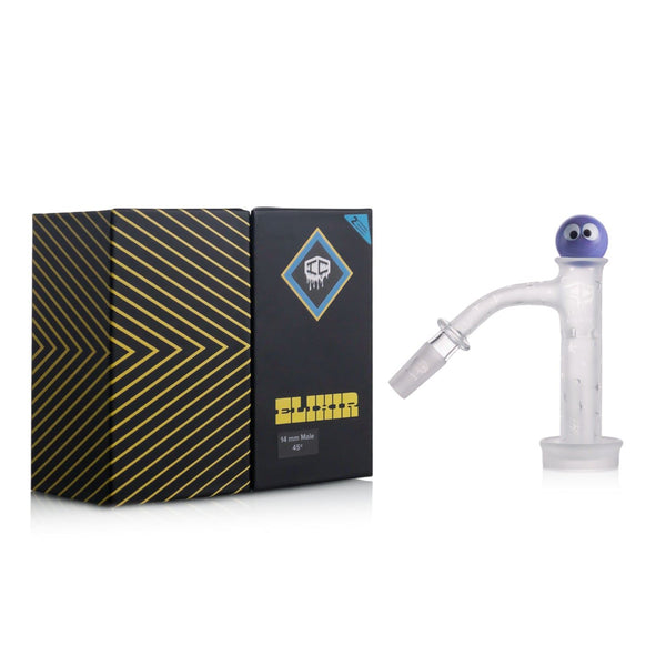 IC QUARTZ- ELIXIR| ICQ1058-10M45 Banger| Includes Carb Cap, Terp balls | 5 Colors
