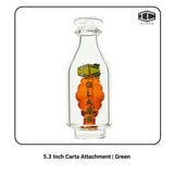 Focus V CARTA 2 + 5.3 Inch Carta Attachment | Beehive Feature & 4 Circle Perc | 4 Colors