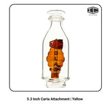 Focus V CARTA 2 + 5.3 Inch Carta Attachment | Beehive Feature & 4 Circle Perc | 4 Colors