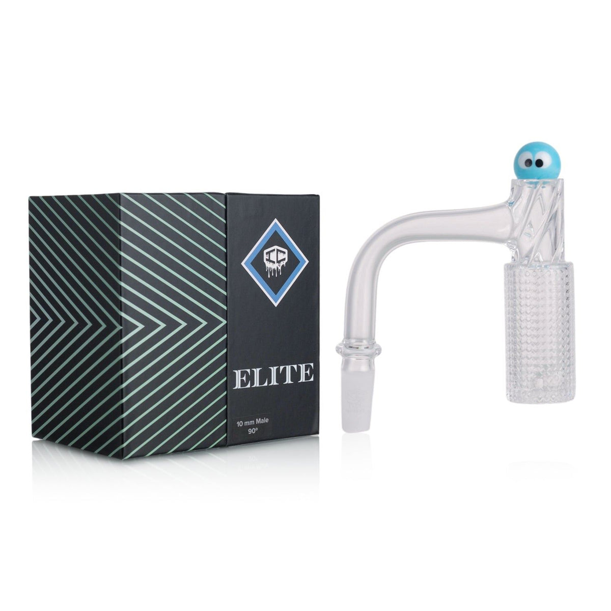 IC Quartz Elite 10mm 90° Quartz Banger – 5 Color Options