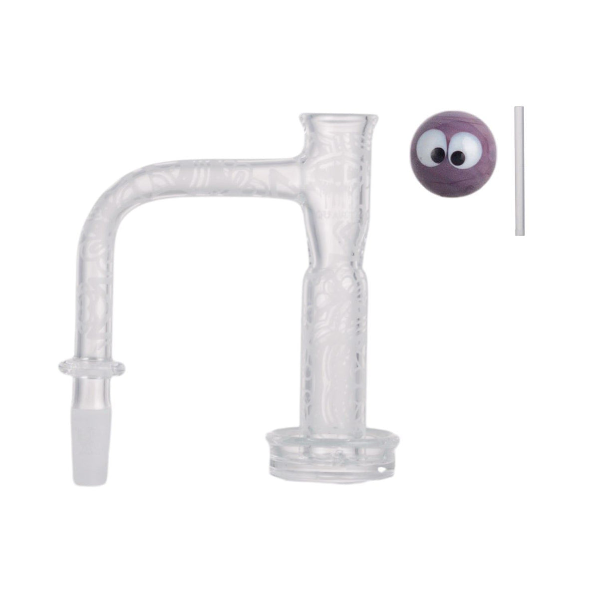 IC QUARTZ Voyager | ICQ1036-10M90D | 3rd Gen Banger Kit | with terp ball grabber | 5 colors