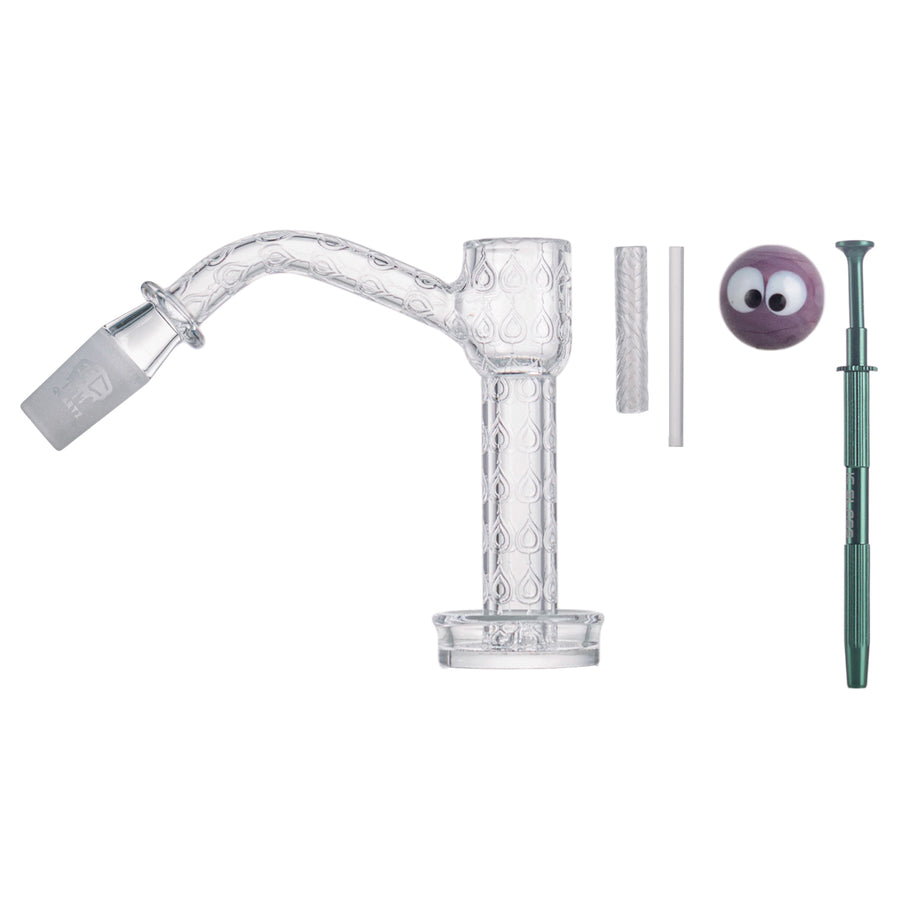 IC QUARTZ- NIRVANA 14MM45D with Terp Ball Grabber