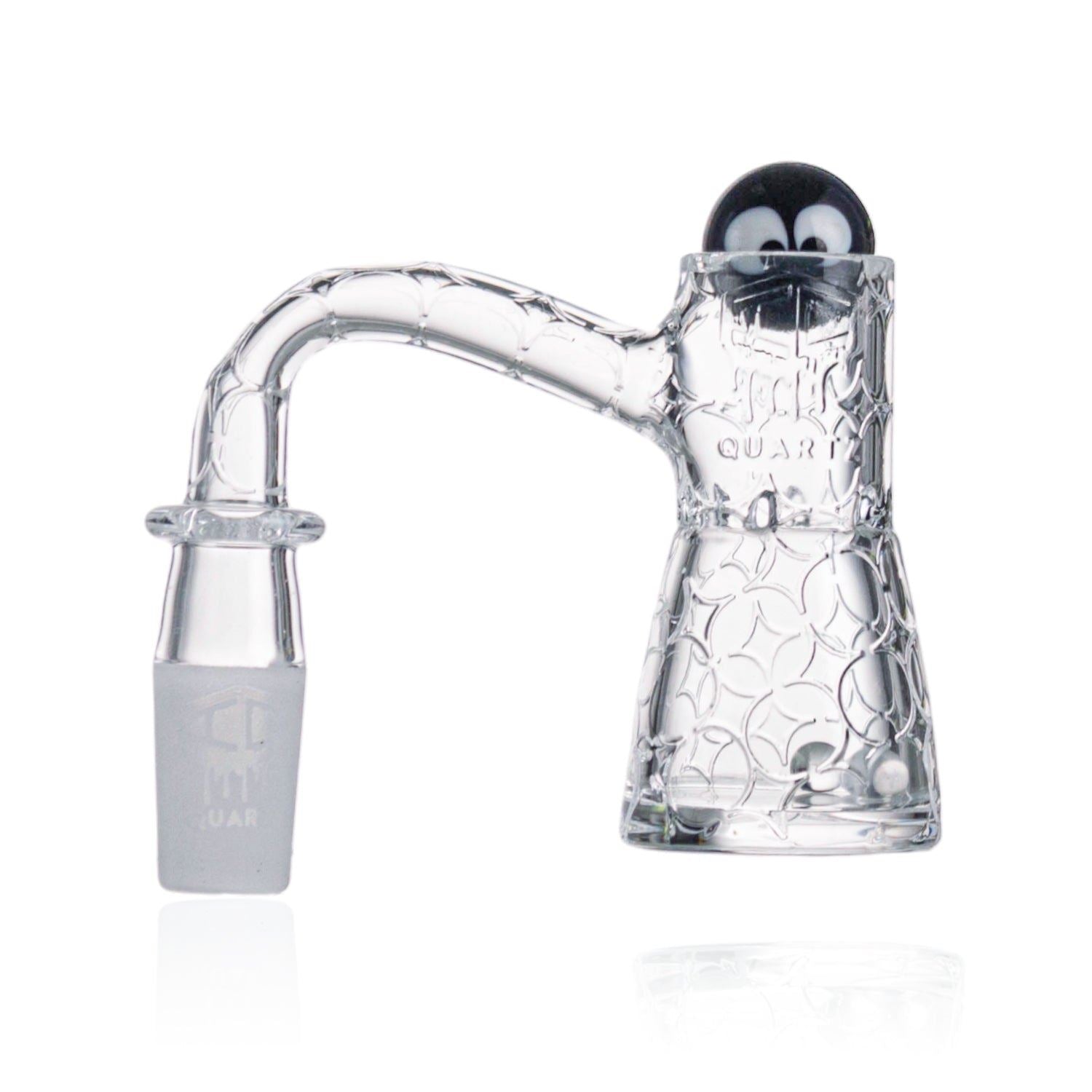 IC QUARTZ- MYSTIC 2nd Gen with Terp Ball Grabber| 14MM Male Quartz Banger | ICQ1132