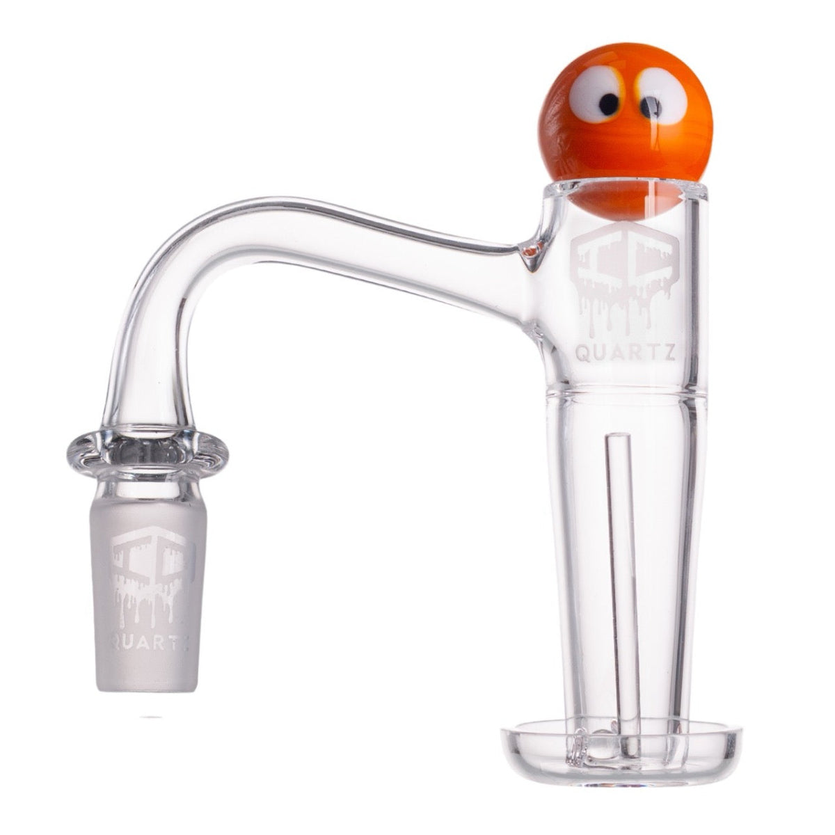 Auto spinner quartz tower with optimized 3-slit airflow dish