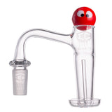 Bent neck GREENGOLD banger for improved dabbing comfort