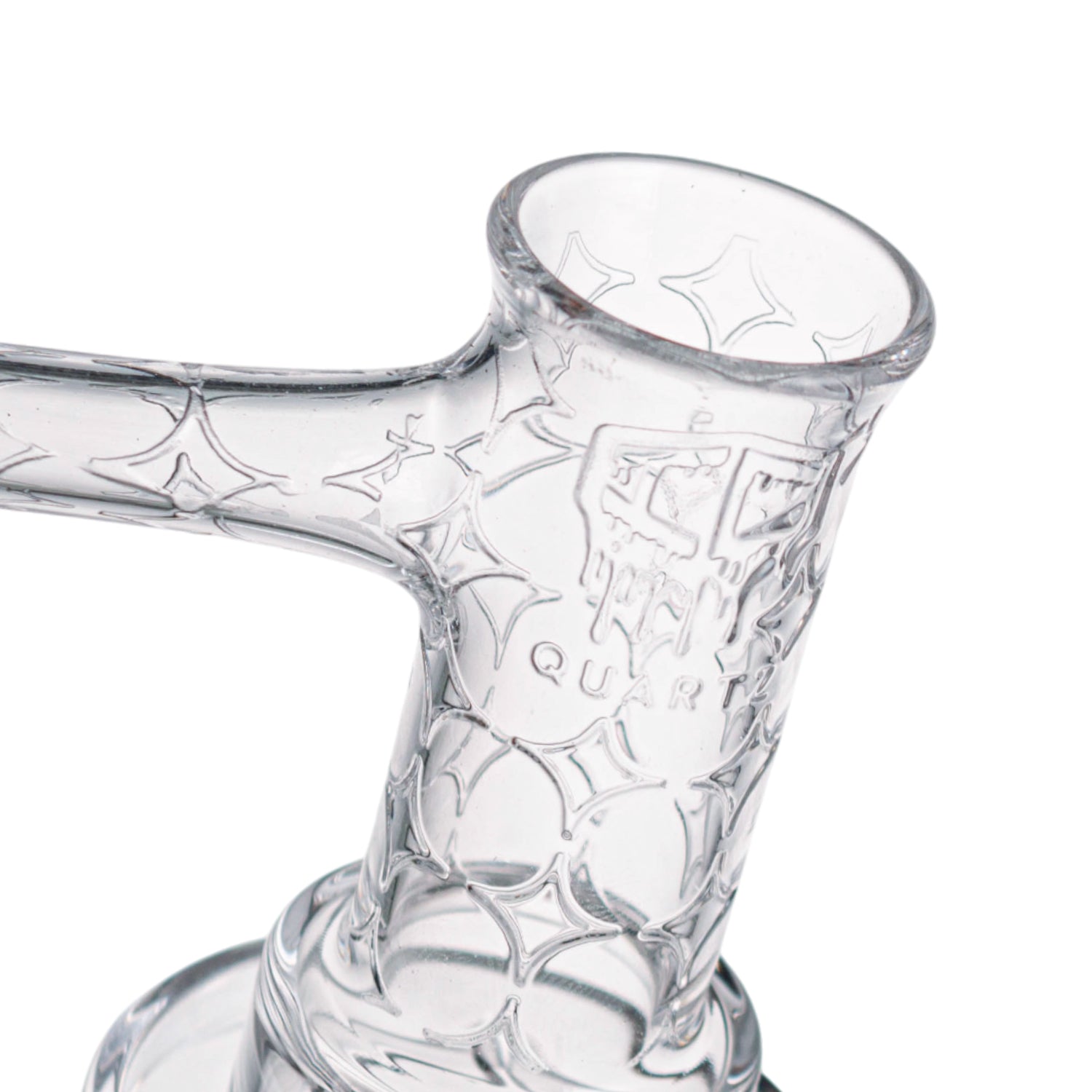 Close up of QUASAR 4th Gen quartz banger