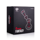 IC Glass - New & Big Flowing Fantasy | 8.3 Inch |14mm |Includes long neck Banger