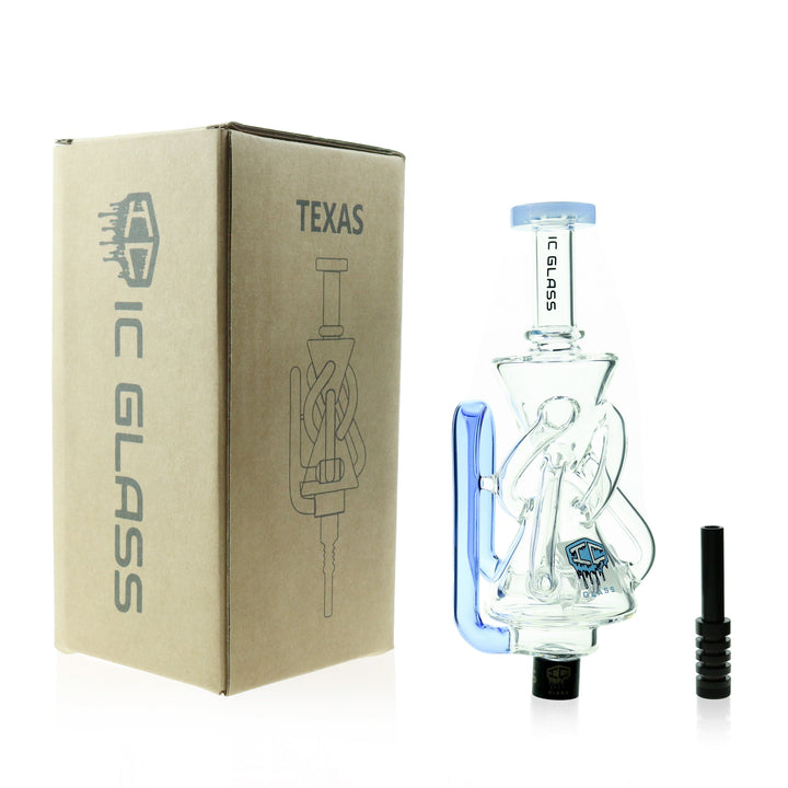 Double chamber nectar collector with 14mm quartz tip
