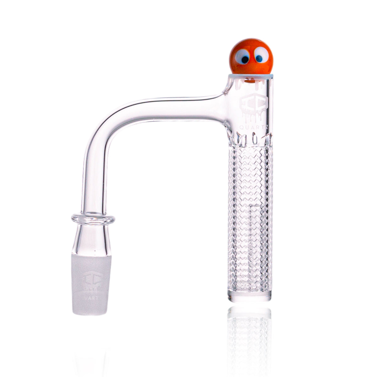 IC Quartz - Eclipse | 14mm 90D Banger | Includes Carb Cap, Terp Ball