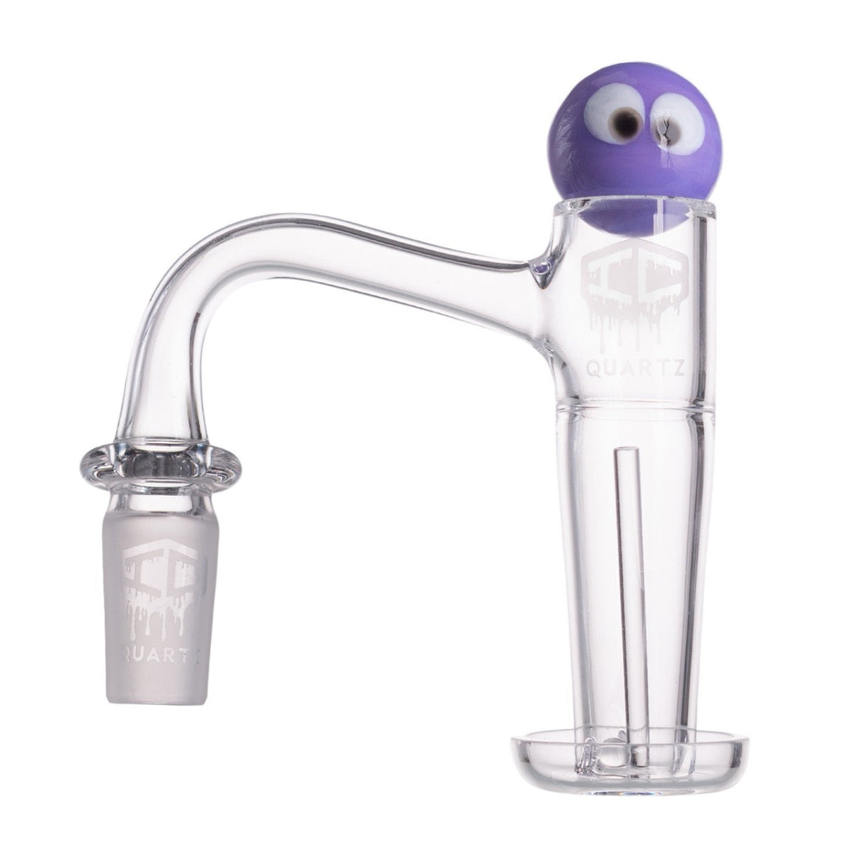Dual terp pillars and terp ball in GREENGOLD spinner quartz banger