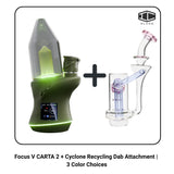 Focus V CARTA 2 + Cyclone Recycling Dab Attachment |  3 Color Choices