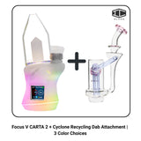Focus V CARTA 2 + Cyclone Recycling Dab Attachment |  3 Color Choices