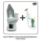 Focus V CARTA 2 + Cyclone Recycling Dab Attachment |  3 Color Choices