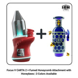 Focus V CARTA 2 + Fumed Honeycomb Attachment with Honeybees | 3 Colors Available