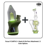 Focus V CARTA 2 + Seed of Life Perc Attachment | 3 Color Options