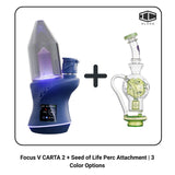 Focus V CARTA 2 + Seed of Life Perc Attachment | 3 Color Options