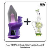 Focus V CARTA 2 + Seed of Life Perc Attachment | 3 Color Options