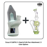 Focus V CARTA 2 + Seed of Life Perc Attachment | 3 Color Options
