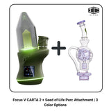 Focus V CARTA 2 + Seed of Life Perc Attachment | 3 Color Options