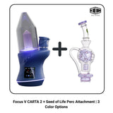 Focus V CARTA 2 + Seed of Life Perc Attachment | 3 Color Options