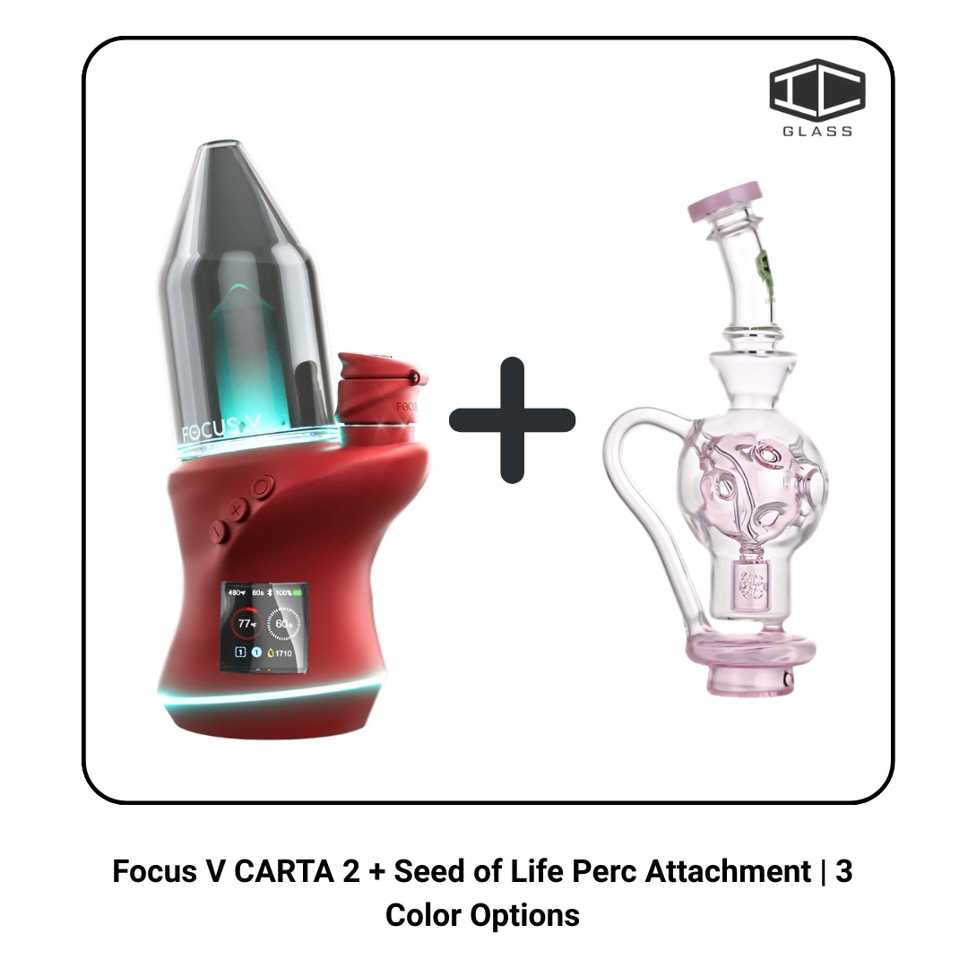 Focus V CARTA 2 + Seed of Life Perc Attachment | 3 Color Options