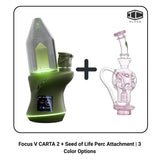 Focus V CARTA 2 + Seed of Life Perc Attachment | 3 Color Options