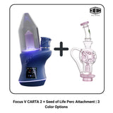 Focus V CARTA 2 + Seed of Life Perc Attachment | 3 Color Options