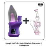 Focus V CARTA 2 + Seed of Life Perc Attachment | 3 Color Options