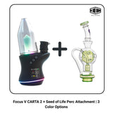Focus V CARTA 2 + Seed of Life Perc Attachment | 3 Color Options