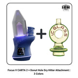 Focus V CARTA 2 + Donut Hole Dry Hitter Attachment | 3 Colors