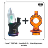Focus V CARTA 2 + Donut Hole Dry Hitter Attachment | 3 Colors