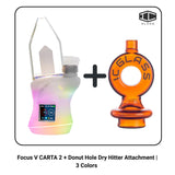 Focus V CARTA 2 + Donut Hole Dry Hitter Attachment | 3 Colors