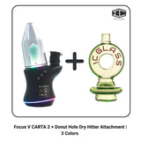 Focus V CARTA 2 + Donut Hole Dry Hitter Attachment | 3 Colors
