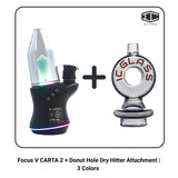 Focus V CARTA 2 + Donut Hole Dry Hitter Attachment | 3 Colors
