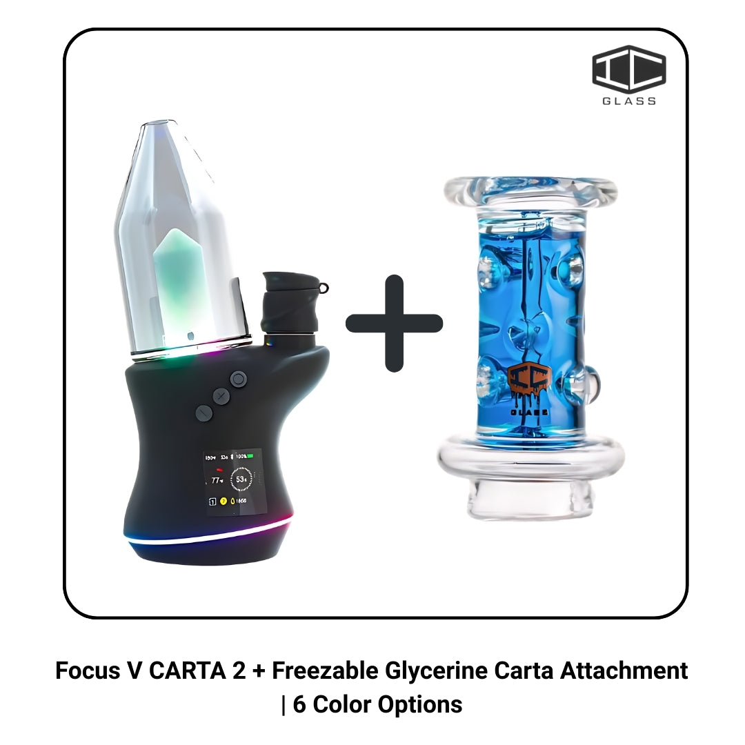 Focus V CARTA 2 + Freezable Glycerin Carta Attachment | 6 Color Options