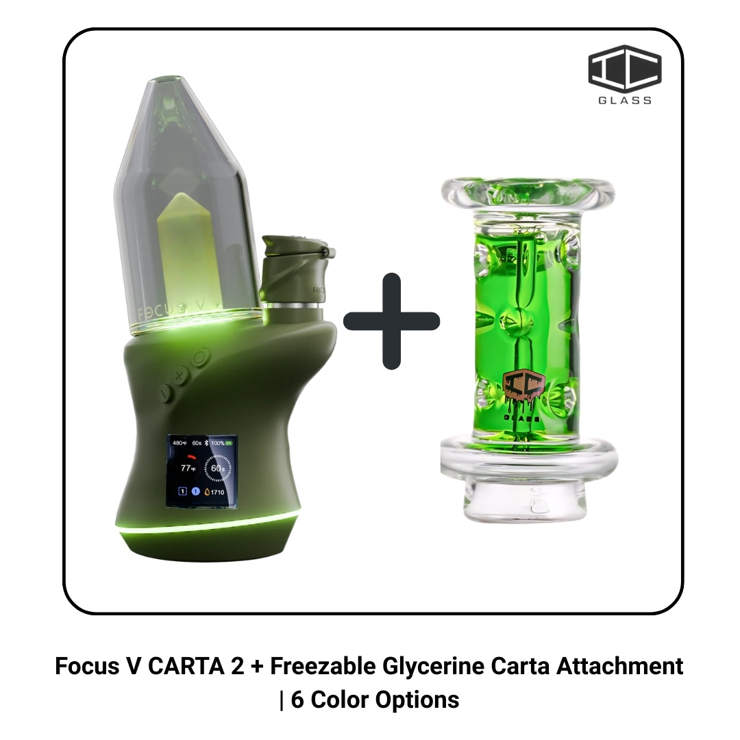 Focus V CARTA 2 + Freezable Glycerin Carta Attachment | 6 Color Options