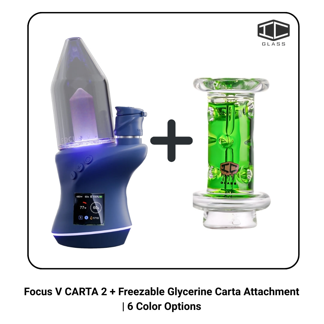 Focus V CARTA 2 + Freezable Glycerin Carta Attachment | 6 Color Options