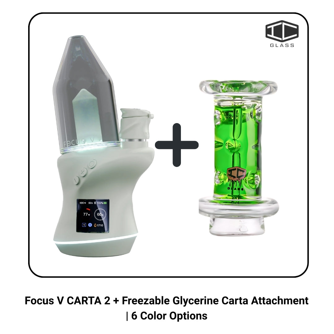 Focus V CARTA 2 + Freezable Glycerin Carta Attachment | 6 Color Options