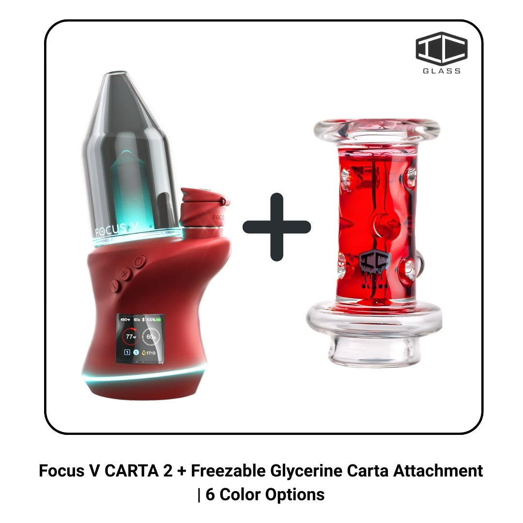 Focus V CARTA 2 + Freezable Glycerin Carta Attachment | 6 Color Options